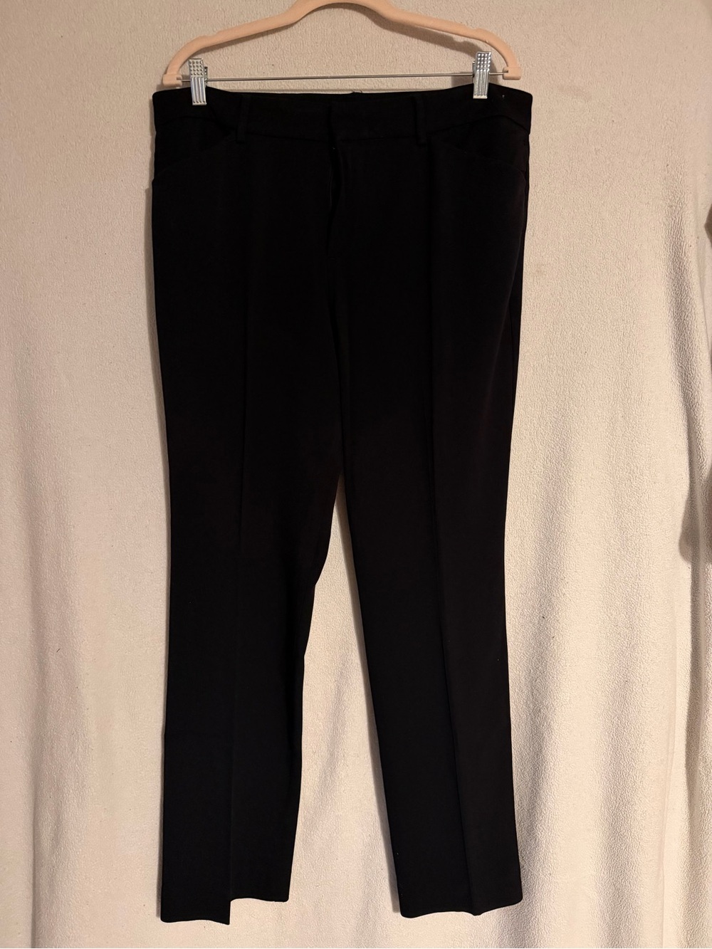 Nine West Black Career Dress Pants Women’s Size 16/33 Straight Leg Office